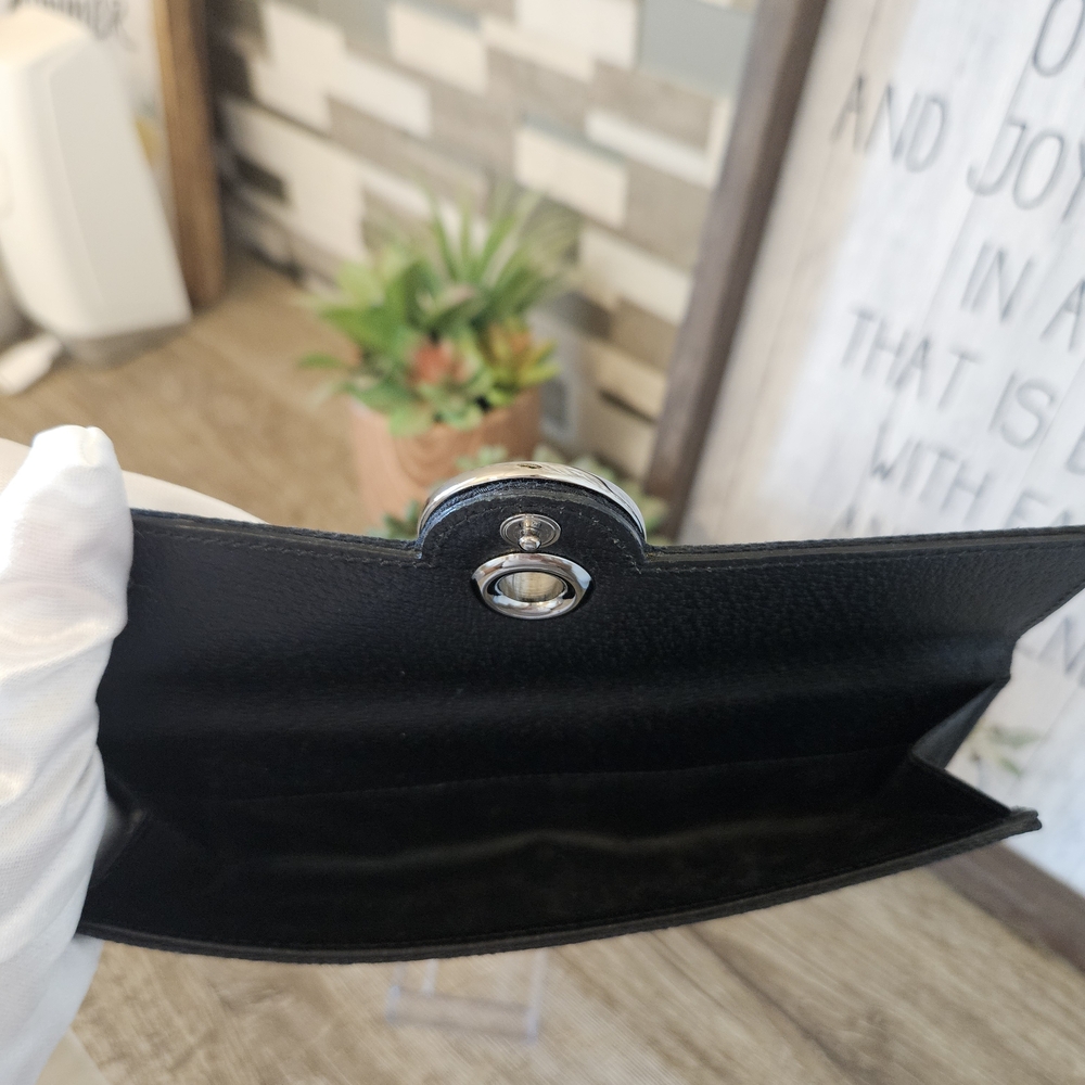 Gucci Monogram Eclipse Continental Wallet Black - image 8